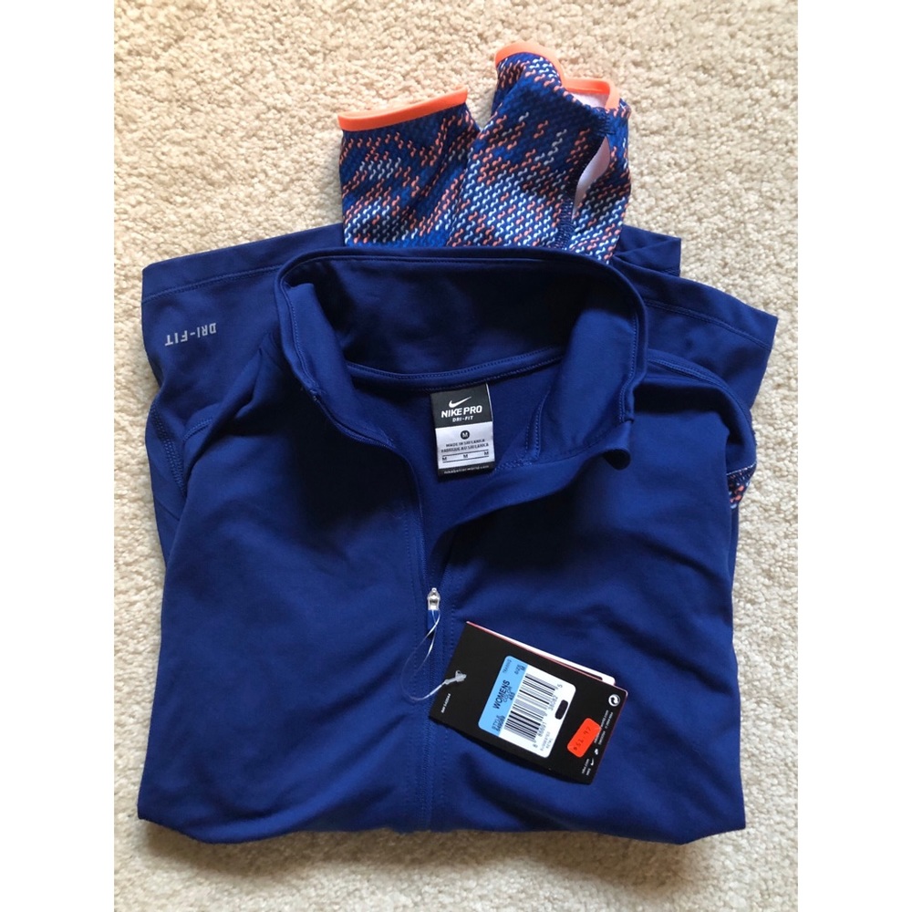 NWT Nike pro dryfit training pullover